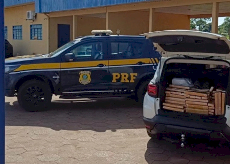 Homem é preso em Bataguassu com 368 quilos de maconha que buscou na fronteira