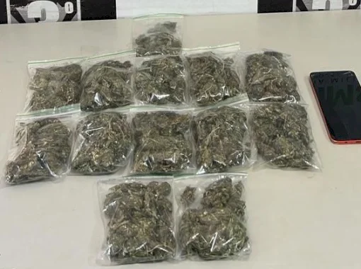 Jovens são presos pela Rádio Patrulha por tráfico e porte de drogas em Dourados