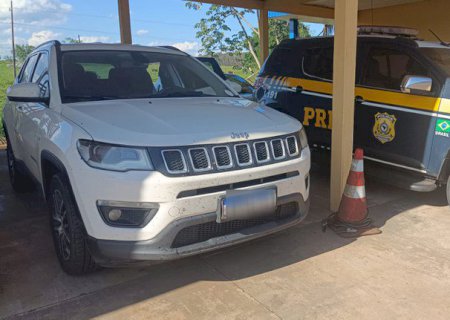 PRF recupera veículo em Bataguassu (MS)