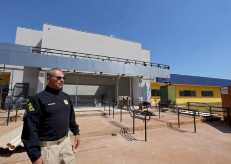 Em área doada pela prefeitura, PRF constrói em Dourados a maior delegacia do Brasil
