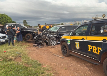 Perseguição entre Amambai e Ponta Porã acaba com um ferido e outro preso