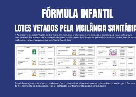 Após criança ser internada por intoxicação, prefeitura reforça fiscalização de fórmulas infantis