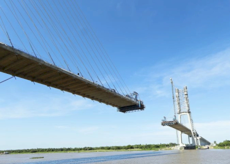 Ponte da Rota Bioceânica entra na fase final com “beijo” entre os lados previsto para maio