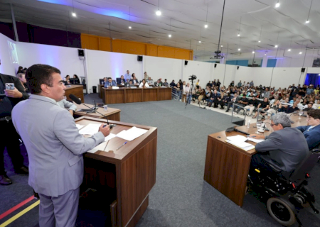 Na abertura do ano Legislativo, Marçal destaca investimentos e união por Dourados