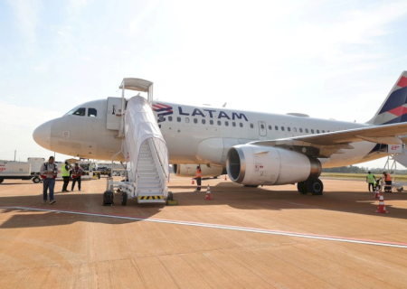 Latam dobra número de voos em março e terá voos diários a partir de abril em Dourados