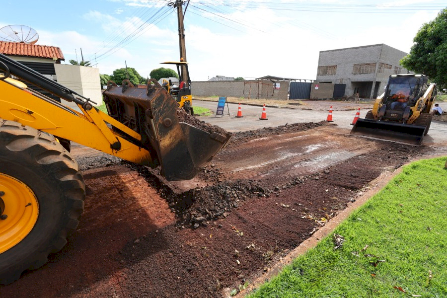Prefeitura avança com operação tapa-buracos no Jardim Maracanã e mais 4 bairros