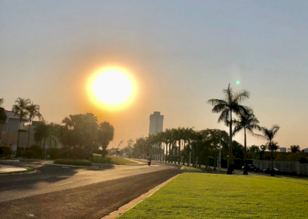 Dourados terá dia abafado com risco de chuva à noite