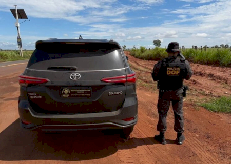 Por pagamento de R$ 1 mil, jovem atravessa estados com caminhonete roubada e acaba preso