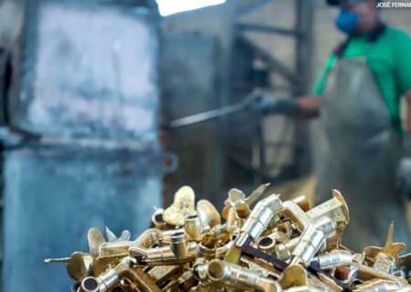 Preços da indústria sobem 0,34% em janeiro influenciados pela metalurgia