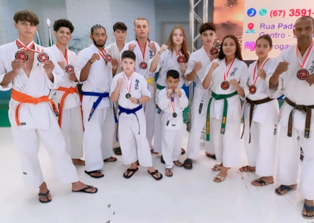 Prefeitura de Dourados realiza campeonato de karatê neste sábado no Ginásio Municipal