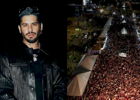 Prefeitura de Ivinhema gasta R$ 420 mil em show do cantor Zé Felipe