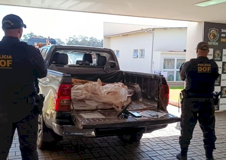 Furto de caminhonete durante jogo na fronteira termina em confronto e suspeito morto