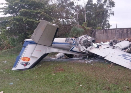 Queda de monomotor deixa dois mortos em Marília, interior de São Paulo