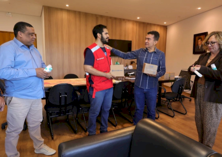 Prefeitura recebe reforço da Cruz Vermelha para enfrentamento do Aedes aegypti