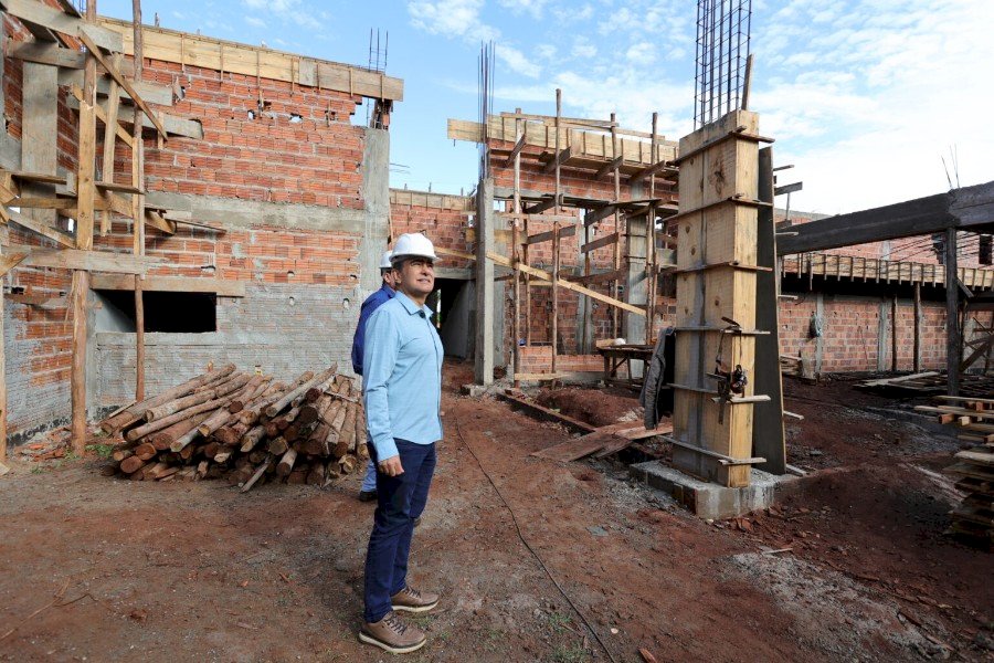 Obra da moderna UBS Jardim dos Estados supera 50% do projeto e segue acelerada