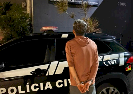 Foragido após tentar matar mulher a facadas em MS é preso no Sul do país
