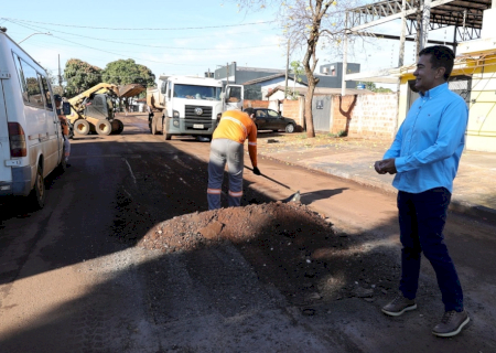 Prefeitura recupera Rua Álvaro Brandão e avança com melhorias no Canaã I